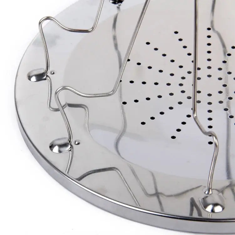Outdoor Camping Tools 4 Slice Stainless Steel Camping Foldable Toaster Rack Toaster Tray Bread Toast Rack Bread Toast