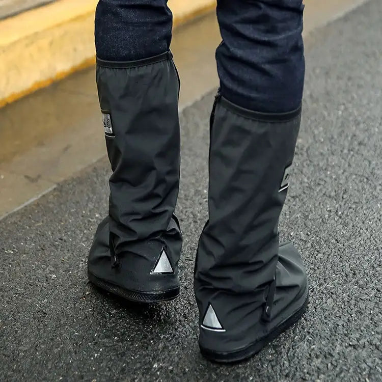 Outdoor High Tube Rainproof Snowproof Thickened Rain Shoes Size:XL Size:XL