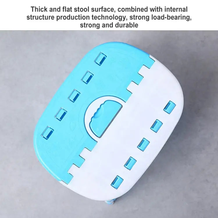 Outdoor Portable Sitting Plastic Folding Stool Fishing Useful Stool Random Color Delivery 1751 - 1751