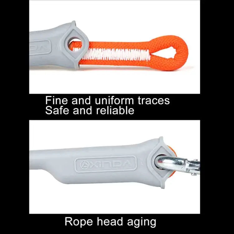 Outdoor Rock Climbing Hiking Accessories High Strength Auxiliary Cord Safety Rope Diameter: 9.5mm Length:10m Random