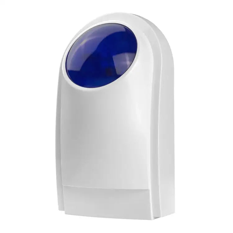 Outdoor Siren with Red Flashlight Can be used 1.2A 12V as a Backup Battery PA-100 PA-100 Red - PA-100 / White