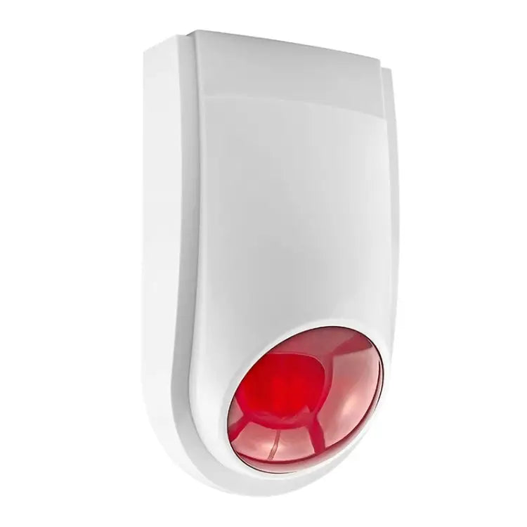 Outdoor Siren with Red Flashlight Can be used 1.2A 12V as a Backup Battery PA-100 PA-100 Red