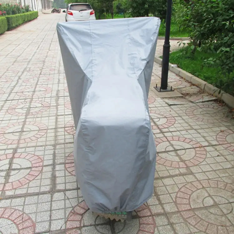 Outdoor Universal Anti-Dust Sunscreen Waterproof Electric Bike And Bike Aluminum Film Flocking Cover with Warning