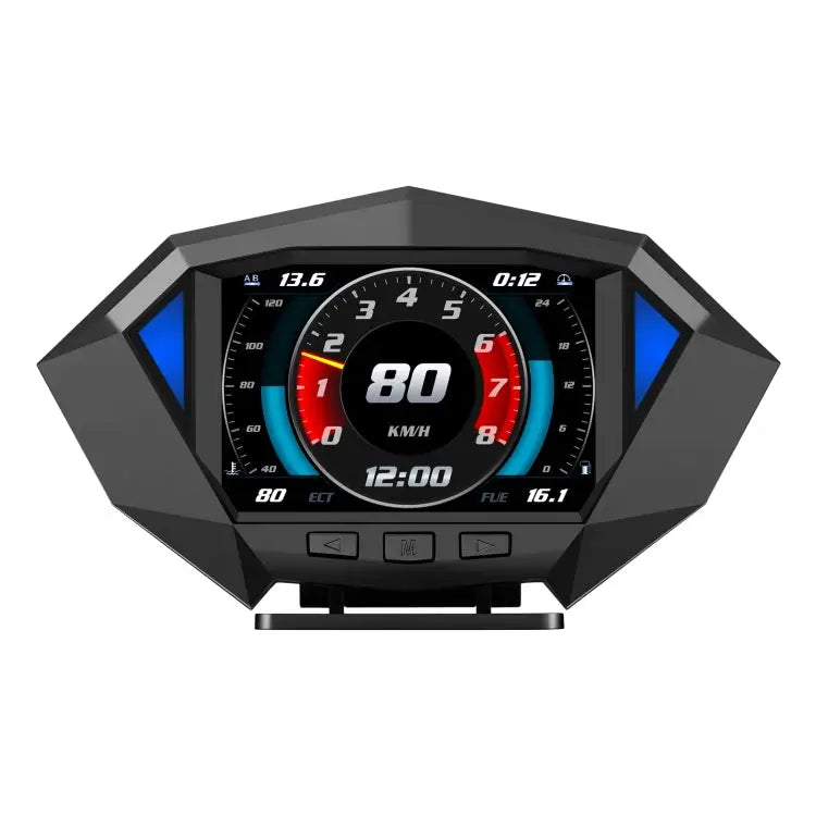 P1 3.5 inch Car OBD2 GPS HUD Head Up System Smart Digital Speedometer Meter Display - P1