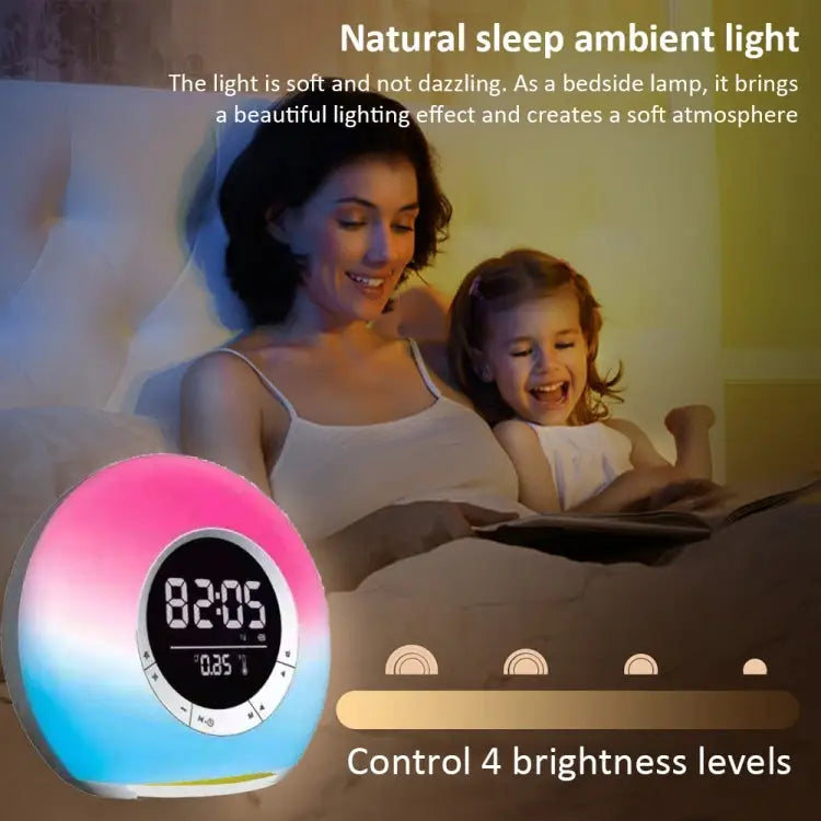 P11 LED Atmosphere Light Bluetooth Speaker with Alarm & Temperature Display P11 - P11 - Apple Accessories