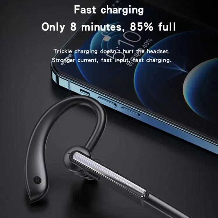 P40 Wireless Bluetooth 5.1 Business Noise Cancelling Earphone with Mic Support Handsfree - Apple Accessories