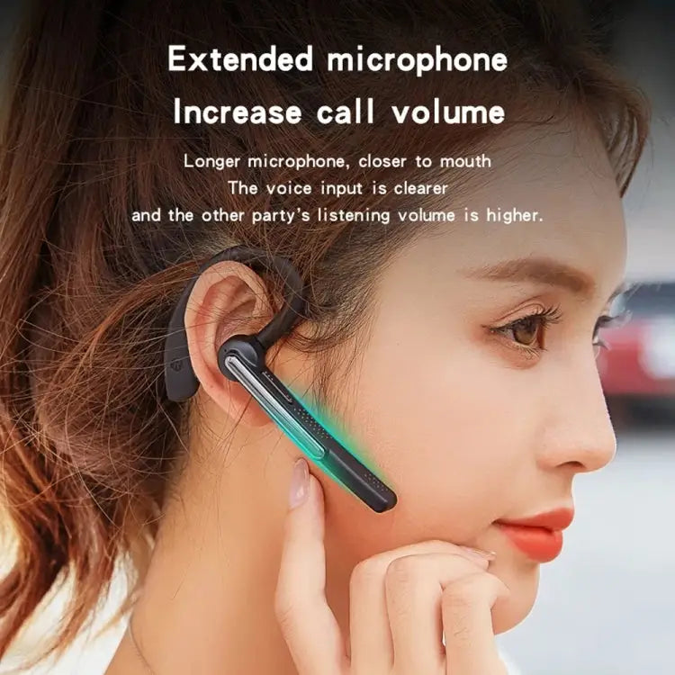 P40 Wireless Bluetooth 5.1 Business Noise Cancelling Earphone with Mic Support Handsfree - Apple Accessories