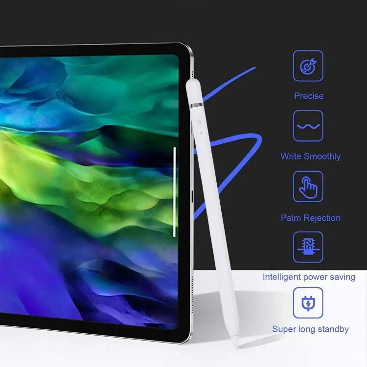P7-C Active Capacitive Stylus Pen with Palm Rejection for iPad After 2018 Version P7-C / Type-C - P7-C / Type-C