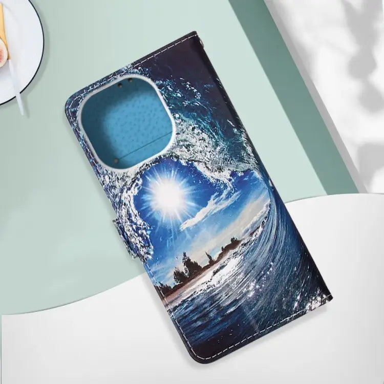 Painted Flat Texture Leather Case with Lanyard & Card Slot & Wallet & Holder For iPhone 14 Pro Max - Apple Accessories