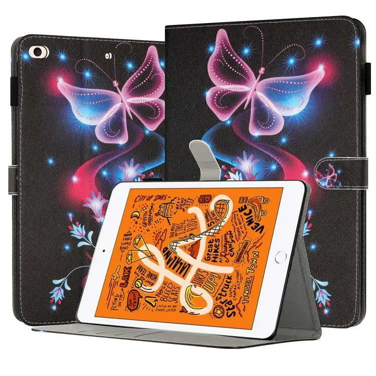 Painted Leather Smart Tablet Case For iPad mini 5 / 4 / 3 / 2 / 1 For iPad Air / Air 2 / 9.7 2017 / 2018 - For iPad