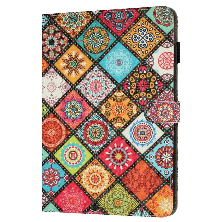 Painted Leather Smart Tablet Case For iPad mini 6 / mini 2024 For iPad Pro 11 2022 / 2021 / 2020 For iPad 10th Gen 10.9
