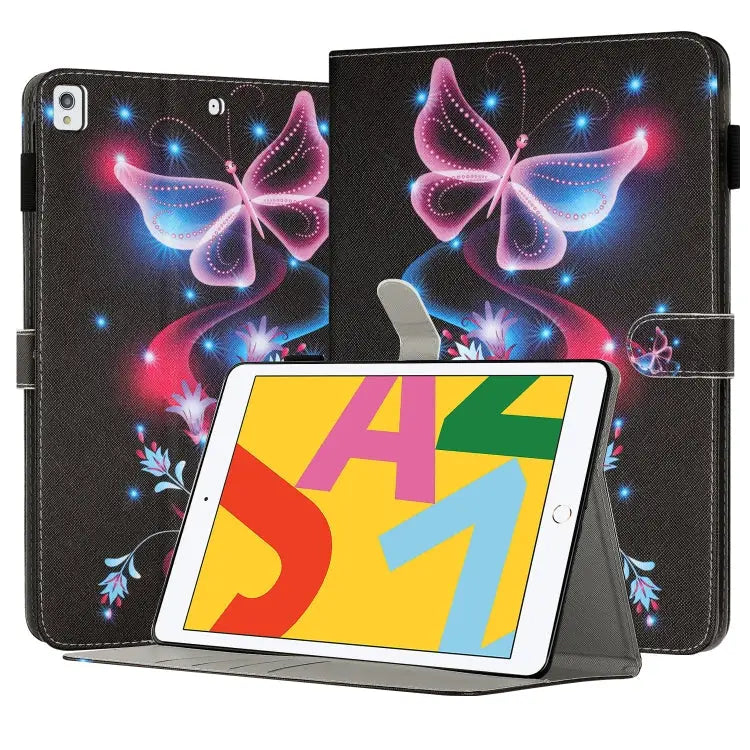 Painted Leather Smart Tablet Case For iPad mini 6 / mini 2024 For iPad Pro 11 2022 / 2021 / 2020 For iPad 10th Gen 10.9