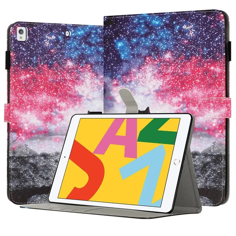 Painted Leather Smart Tablet Case For iPad mini 6 / mini 2024 For iPad Pro 11 2022 / 2021 / 2020 For iPad 10th Gen 10.9