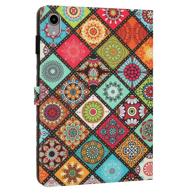 Painted Leather Smart Tablet Case For iPad mini 6 / mini 2024 For iPad Pro 11 2022 / 2021 / 2020 For iPad 10th Gen 10.9