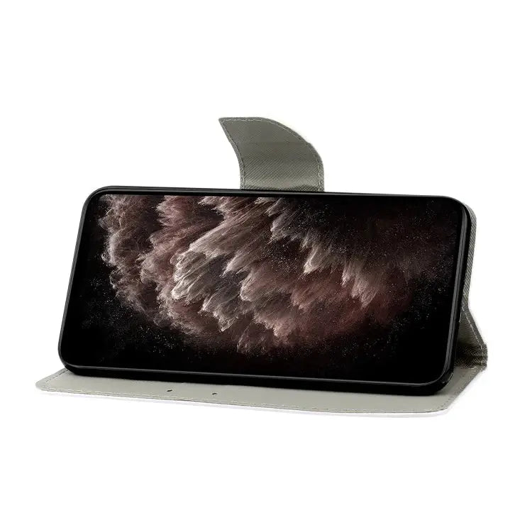 Painted Pattern Horizontal Flip Leather Case with Holder & Card Slot & Wallet For iPhone 13 Pro Max - Apple Accessories