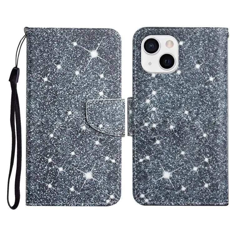Painted Pattern Horizontal Flip Leather Case with Holder & Card Slot & Wallet For iPhone 13 - For iPhone 13