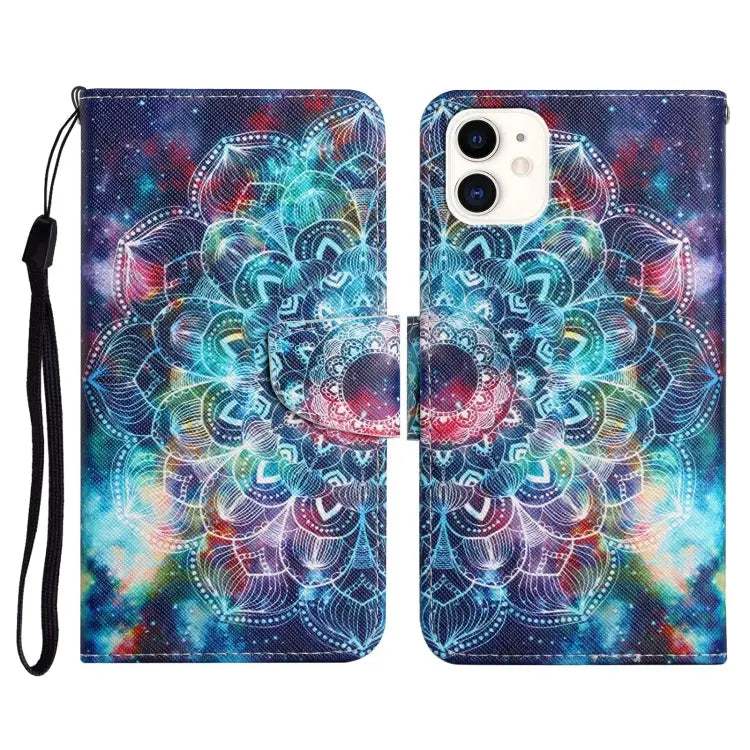 Painted Pattern Horizontal Flip Leather Case with Holder & Card Slot & Wallet For iPhone 11 - For iPhone 11 / Starry