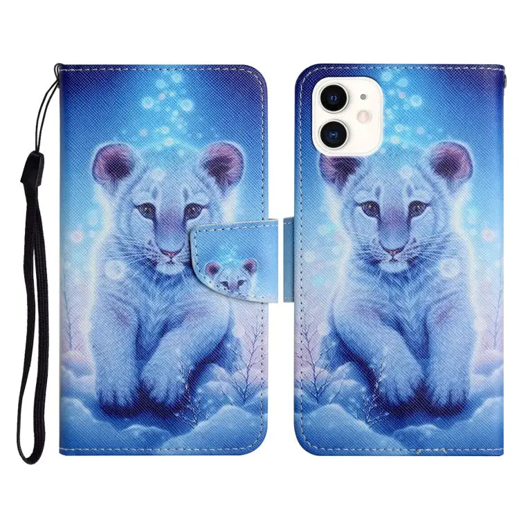 Painted Pattern Horizontal Flip Leather Case with Holder & Card Slot & Wallet For iPhone 11 - For iPhone 11 / Little