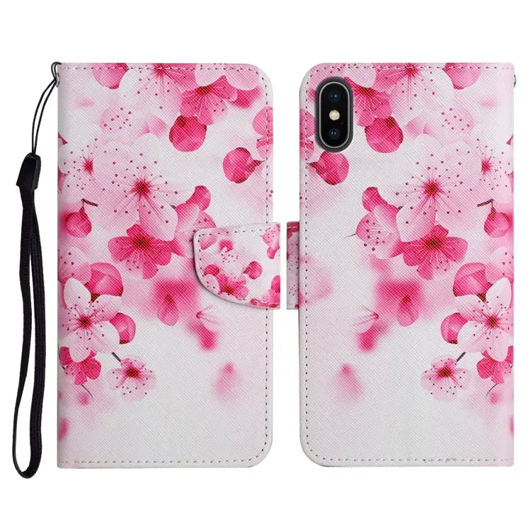 Painted Pattern Horizontal Flip Leather Case with Holder & Card Slot & Wallet For iPhone XS Max - For iPhone XS Max