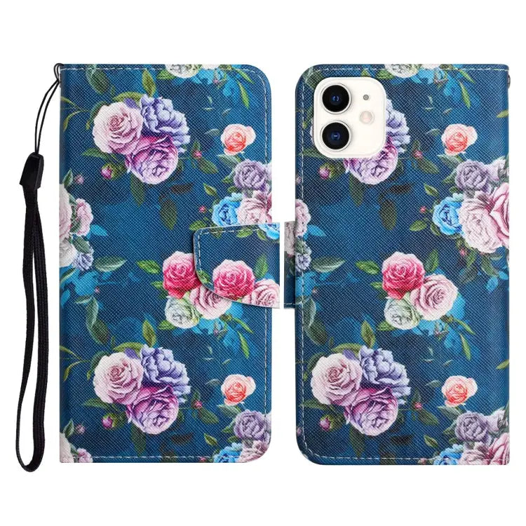 Painted Pattern Horizontal Flip Leather Case with Holder & Card Slot & Wallet For iPhone 11 - For iPhone 11