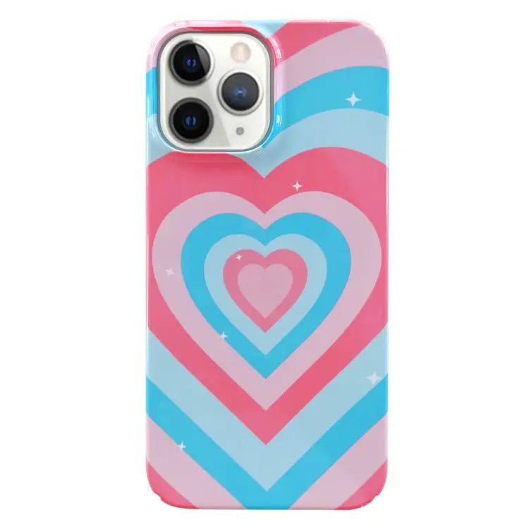 Painted Pattern PC Phone Case For iPhone 11 For iPhone 11 Pro Max - For iPhone 11 Pro Max / Love - Apple Accessories