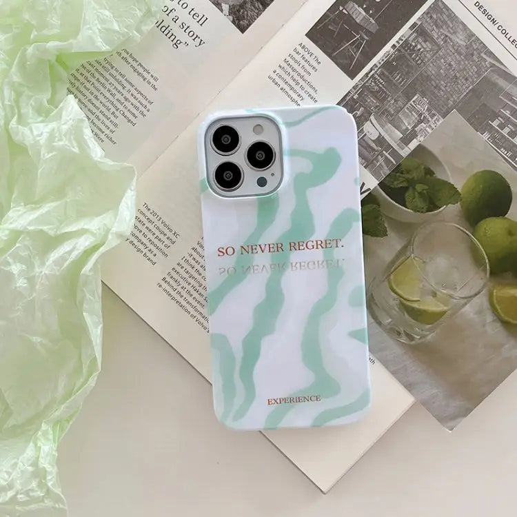 Painted Pattern PC Phone Case For iPhone 13 Pro Max For iPhone 12 - Apple Accessories