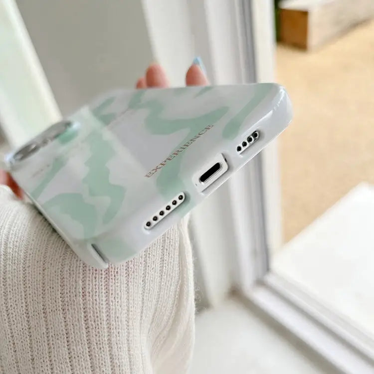 Painted Pattern PC Phone Case For iPhone 13 Pro Max For iPhone 12 - Apple Accessories