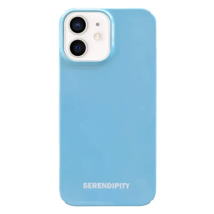 Painted Pattern PC Phone Case For iPhone 13 Pro Max For iPhone 12 - For iPhone 12 / Blue - Apple Accessories