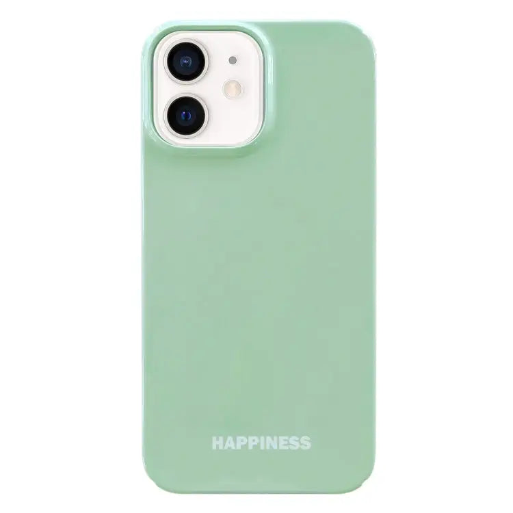 Painted Pattern PC Phone Case For iPhone 13 Pro Max For iPhone 12 - For iPhone 12 / Green - Apple Accessories