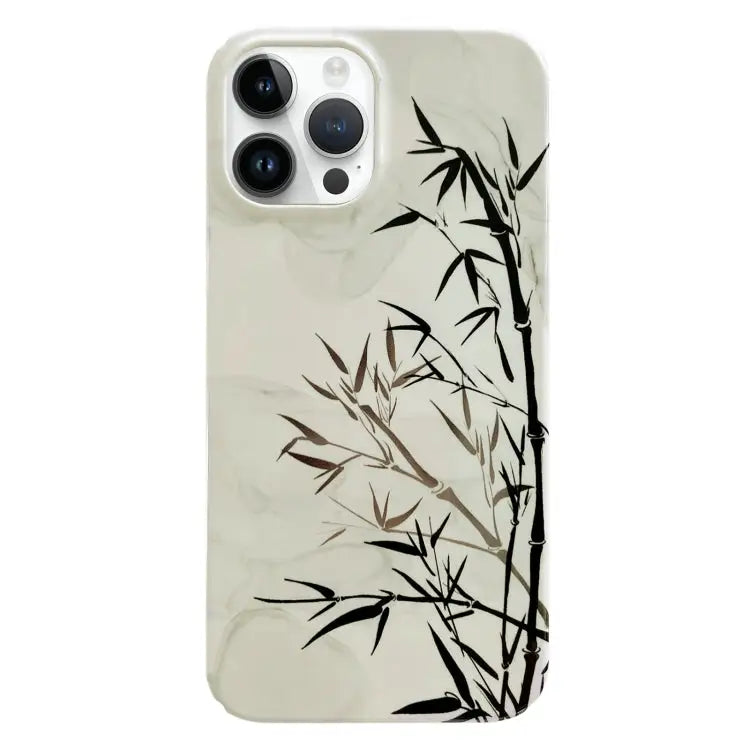 Painted Pattern PC Phone Case For iPhone 13 Pro Max For iPhone 12 - For iPhone 13 Pro Max / Ink Painting - Apple