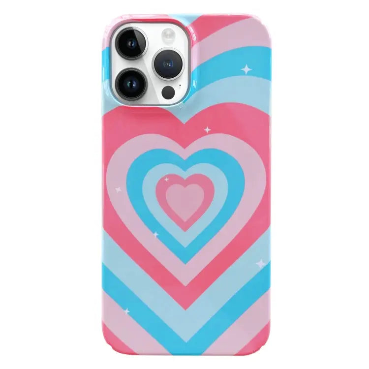 Painted Pattern PC Phone Case For iPhone 13 Pro Max For iPhone 12 - For iPhone 13 Pro Max / Love - Apple Accessories