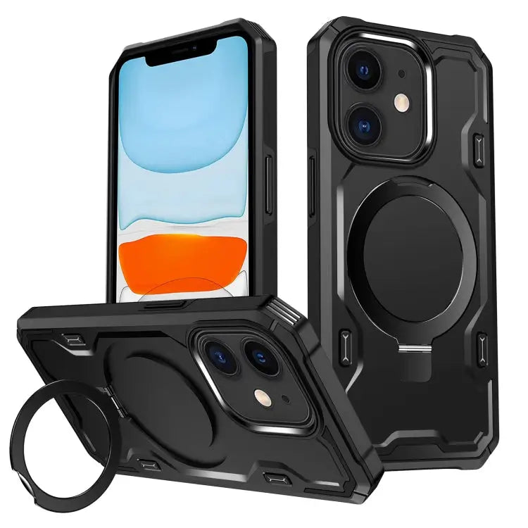 Patronus MagSafe Magnetic Holder Phone Case - For iPhone 11 / Black