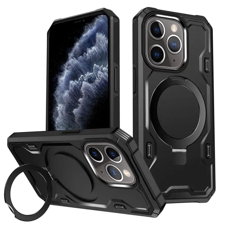 Patronus MagSafe Magnetic Holder Phone Case - For iPhone 11 Pro Max / Black