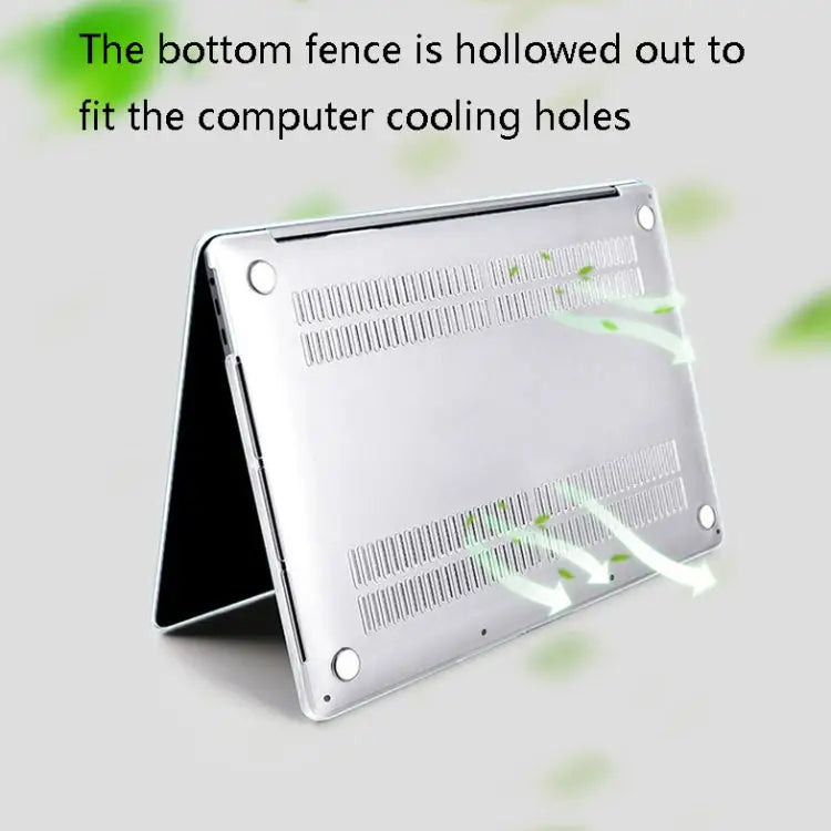 PC Crystal Transparent Laptop Protective Case For MacBook Air 13.3 inch A2179 & A2337 (2020) - For MacBook Air 13.3