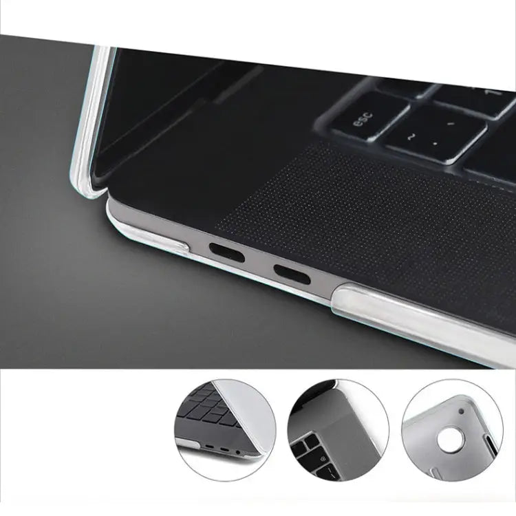 PC Crystal Transparent Laptop Protective Case For MacBook Air 13.3 inch A2179 & A2337 (2020) - For MacBook Air 13.3