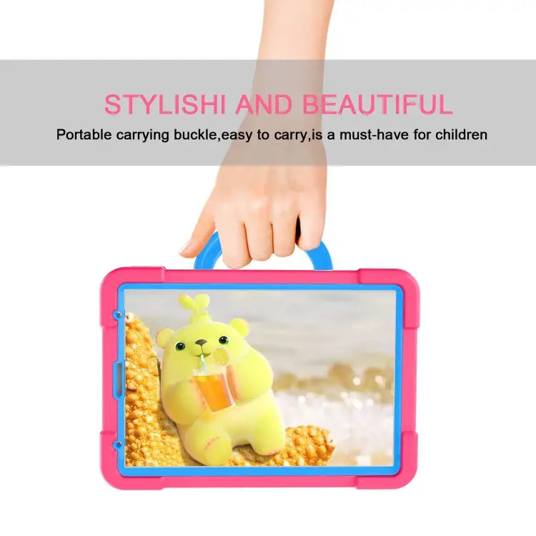 PC + Silicone Shockproof Combination Case with 360 Degree Rotating Holder & Handle For iPad Pro 11 (2020) For Galaxy