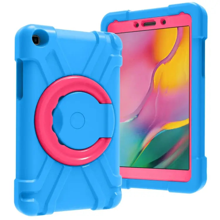 PC + Silicone Shockproof Combination Case with 360 Degree Rotating Holder & Handle For iPad Pro 11 (2020) For Galaxy
