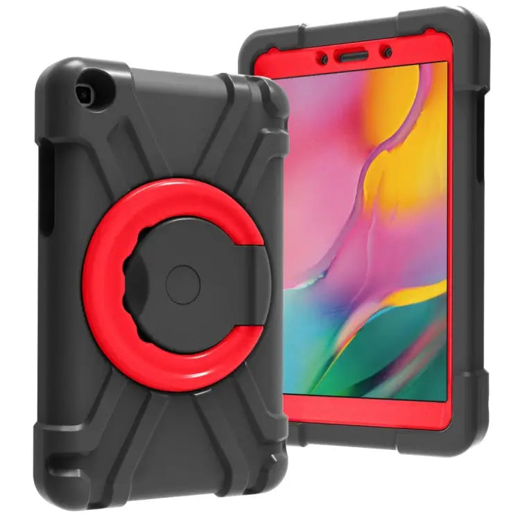 PC + Silicone Shockproof Combination Case with 360 Degree Rotating Holder & Handle For iPad Pro 11 (2020) For Galaxy