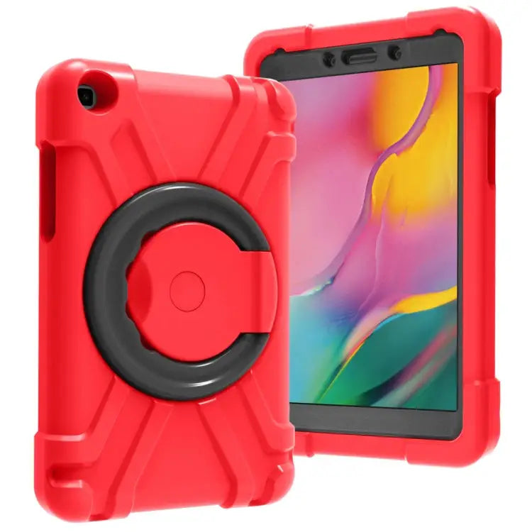 PC + Silicone Shockproof Combination Case with 360 Degree Rotating Holder & Handle For iPad Pro 11 (2020) For Galaxy