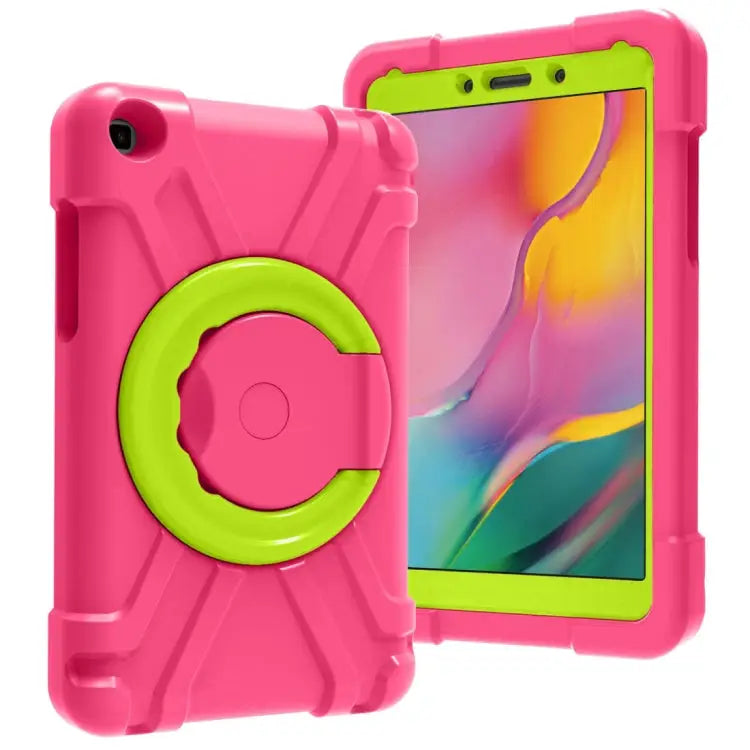 PC + Silicone Shockproof Combination Case with 360 Degree Rotating Holder & Handle For iPad Pro 11 (2020) For Galaxy