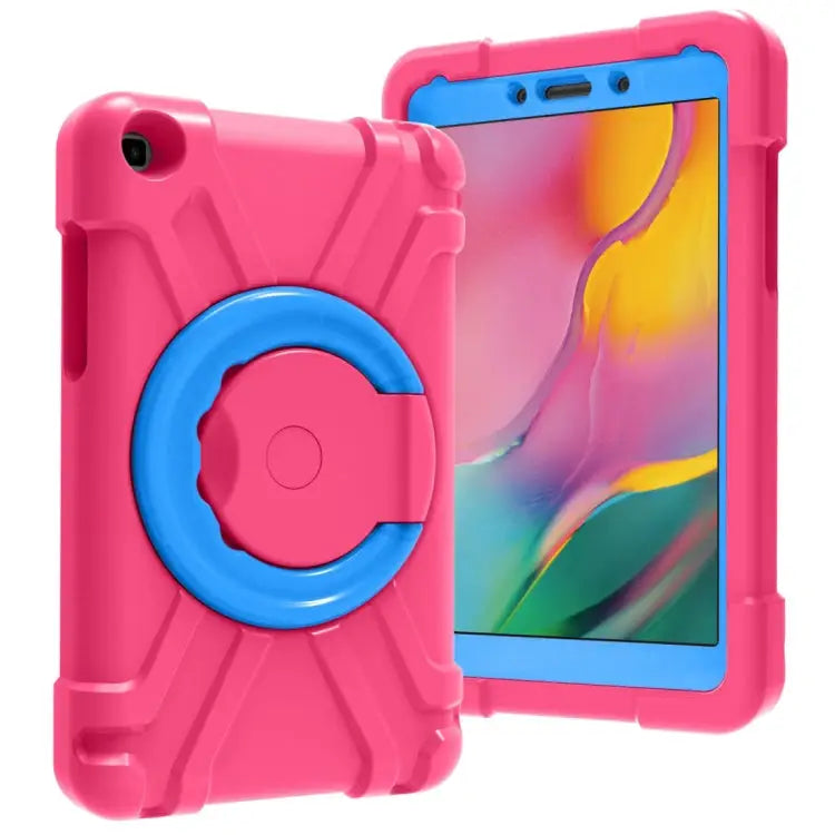 PC + Silicone Shockproof Combination Case with 360 Degree Rotating Holder & Handle For iPad Pro 11 (2020) For Galaxy