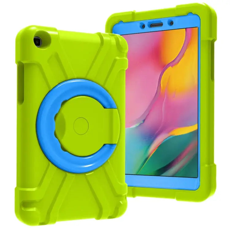 PC + Silicone Shockproof Combination Case with 360 Degree Rotating Holder & Handle For iPad Pro 11 (2020) For Galaxy