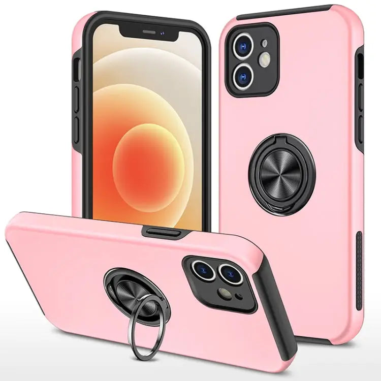 PC + TPU Shockproof Magnetic Protective Case with Invisible Ring Holder For iPhone 11 Pro For iPhone 11 Pro Max