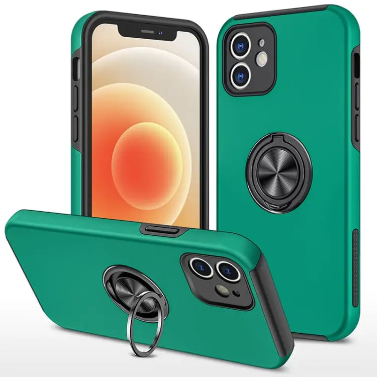 PC + TPU Shockproof Magnetic Protective Case with Invisible Ring Holder For iPhone 11 Pro For iPhone 11 Pro Max