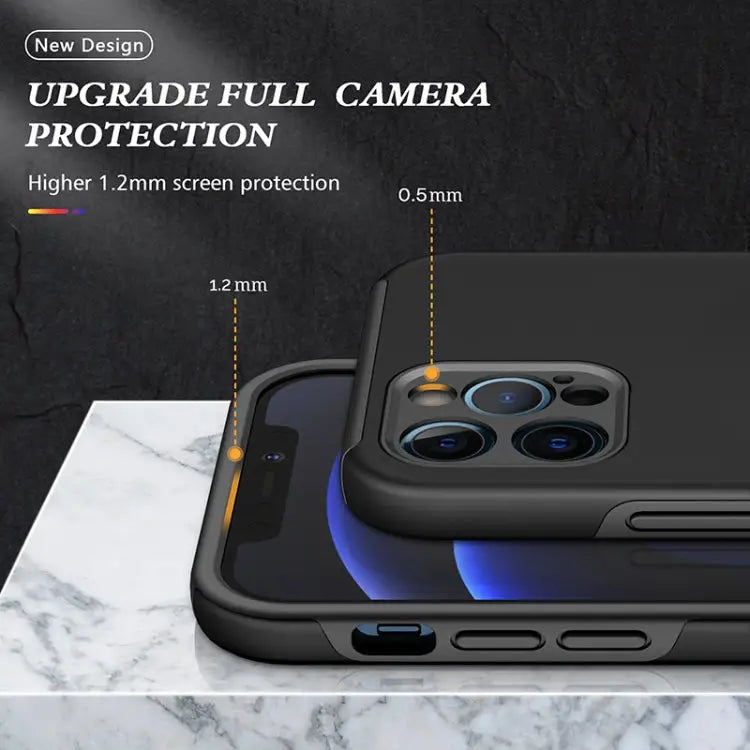 PC + TPU Shockproof Magnetic Protective Case with Invisible Ring Holder For iPhone 12 Pro For iPhone 12 Pro Max - Apple