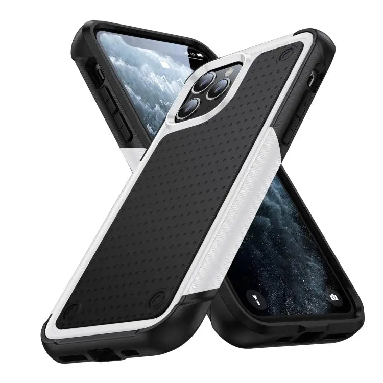 PC + TPU Shockproof Protective Phone Case For iPhone 11 Pro For Samsung Galaxy A12 Nacho For Samsung Galaxy A12