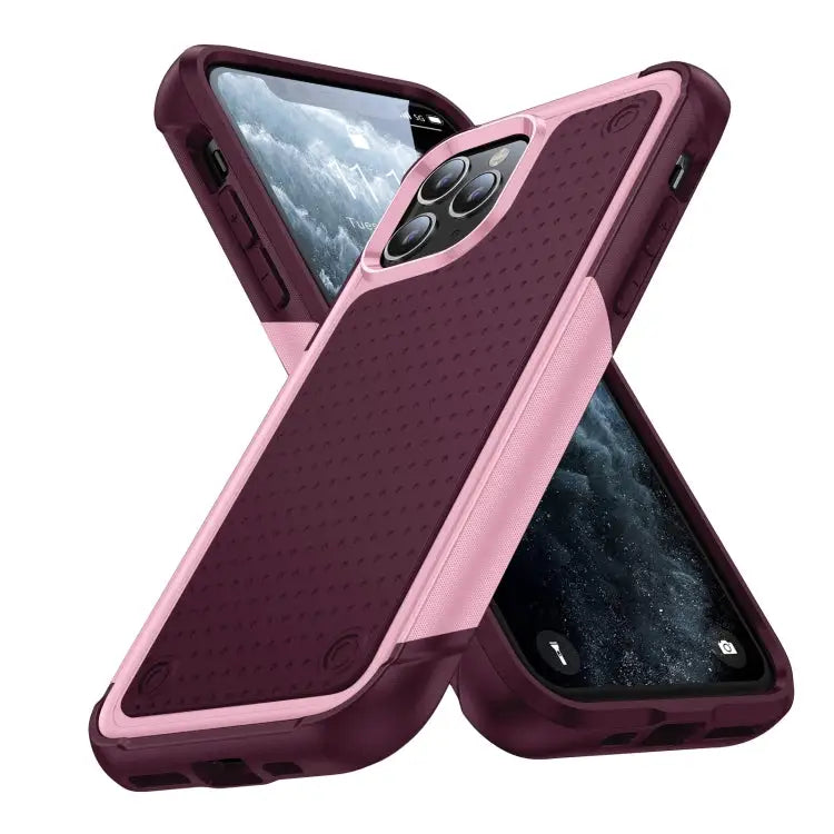 PC + TPU Shockproof Protective Phone Case For iPhone 11 Pro For Samsung Galaxy A12 Nacho For Samsung Galaxy A12