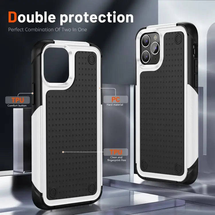 PC + TPU Shockproof Protective Phone Case For iPhone 11 Pro For Samsung Galaxy A12 Nacho For Samsung Galaxy A12