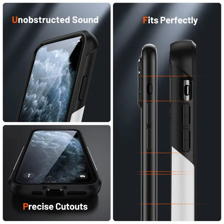 PC + TPU Shockproof Protective Phone Case For iPhone 11 Pro For Samsung Galaxy A12 Nacho For Samsung Galaxy A12