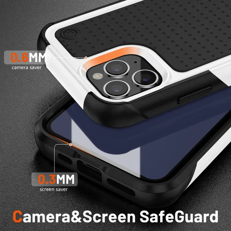PC + TPU Shockproof Protective Phone Case For iPhone 11 Pro For Samsung Galaxy A12 Nacho For Samsung Galaxy A12
